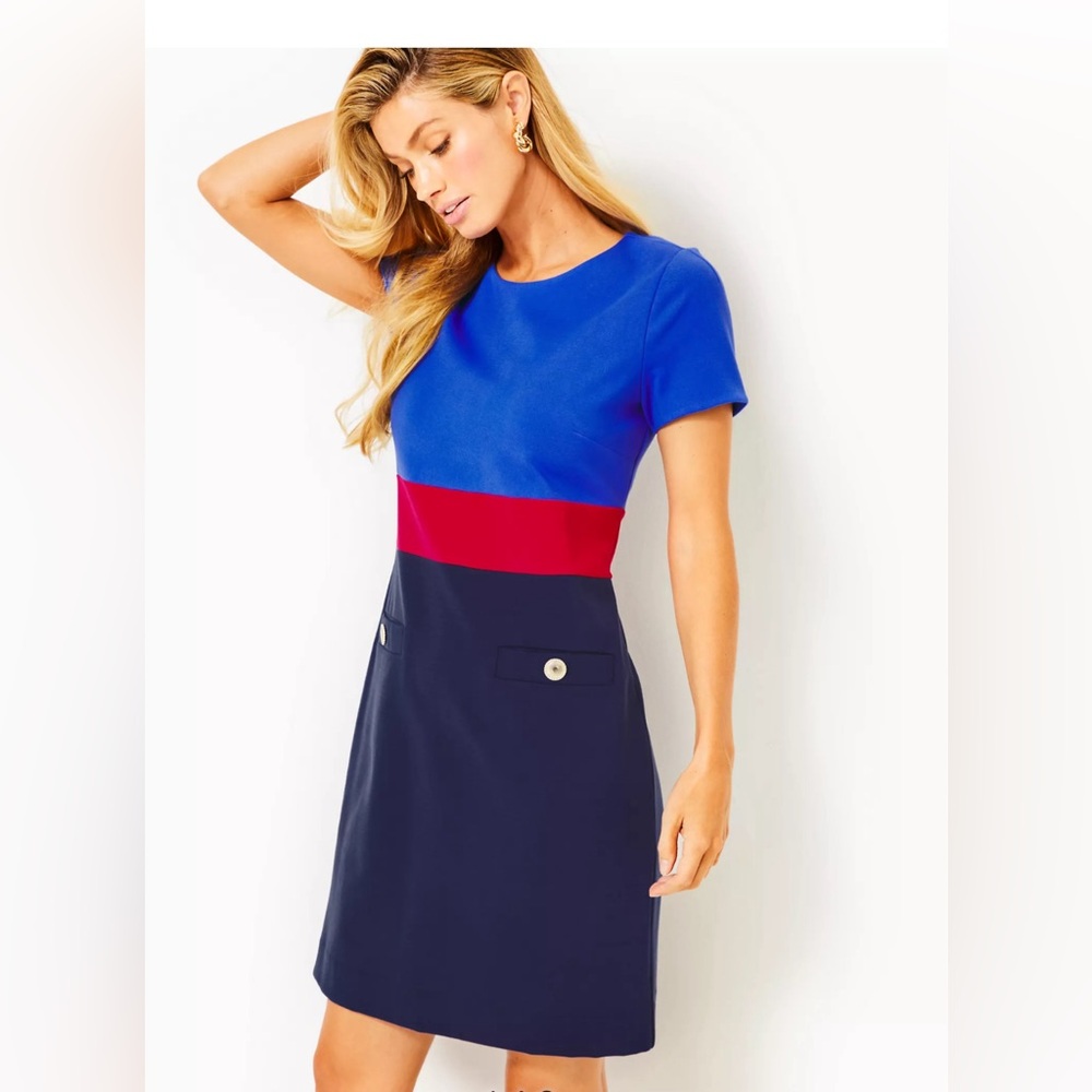 Lilly Pulitzer Colorblock Emerson Shift Dress